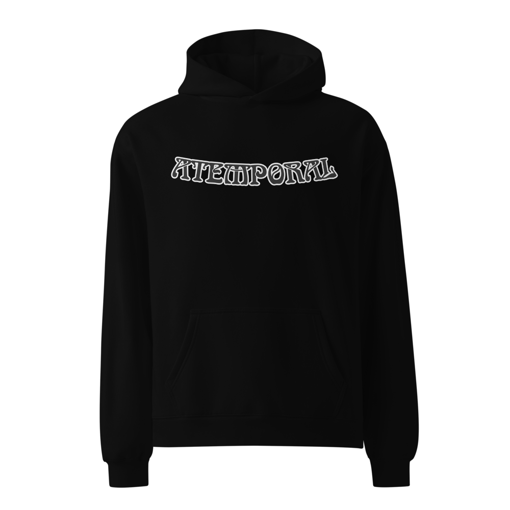 Unisex oversized hoodie Atemporal - Onelifehappy