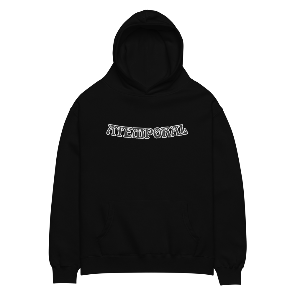 Unisex oversized hoodie Atemporal - Onelifehappy