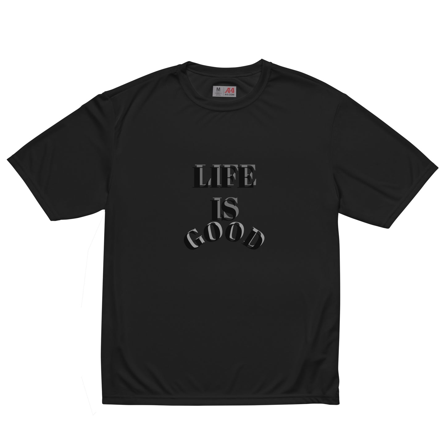 Unisex performance crew neck t-shirt - Onelifehappy