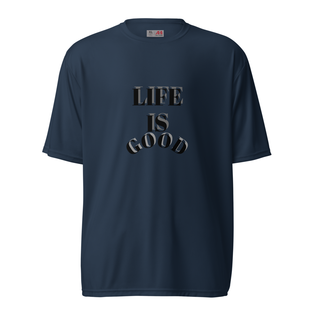 Unisex performance crew neck t-shirt - Onelifehappy