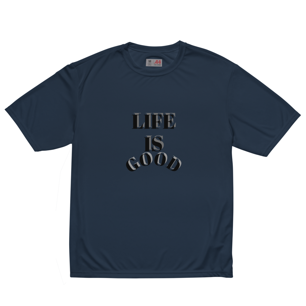 Unisex performance crew neck t-shirt - Onelifehappy