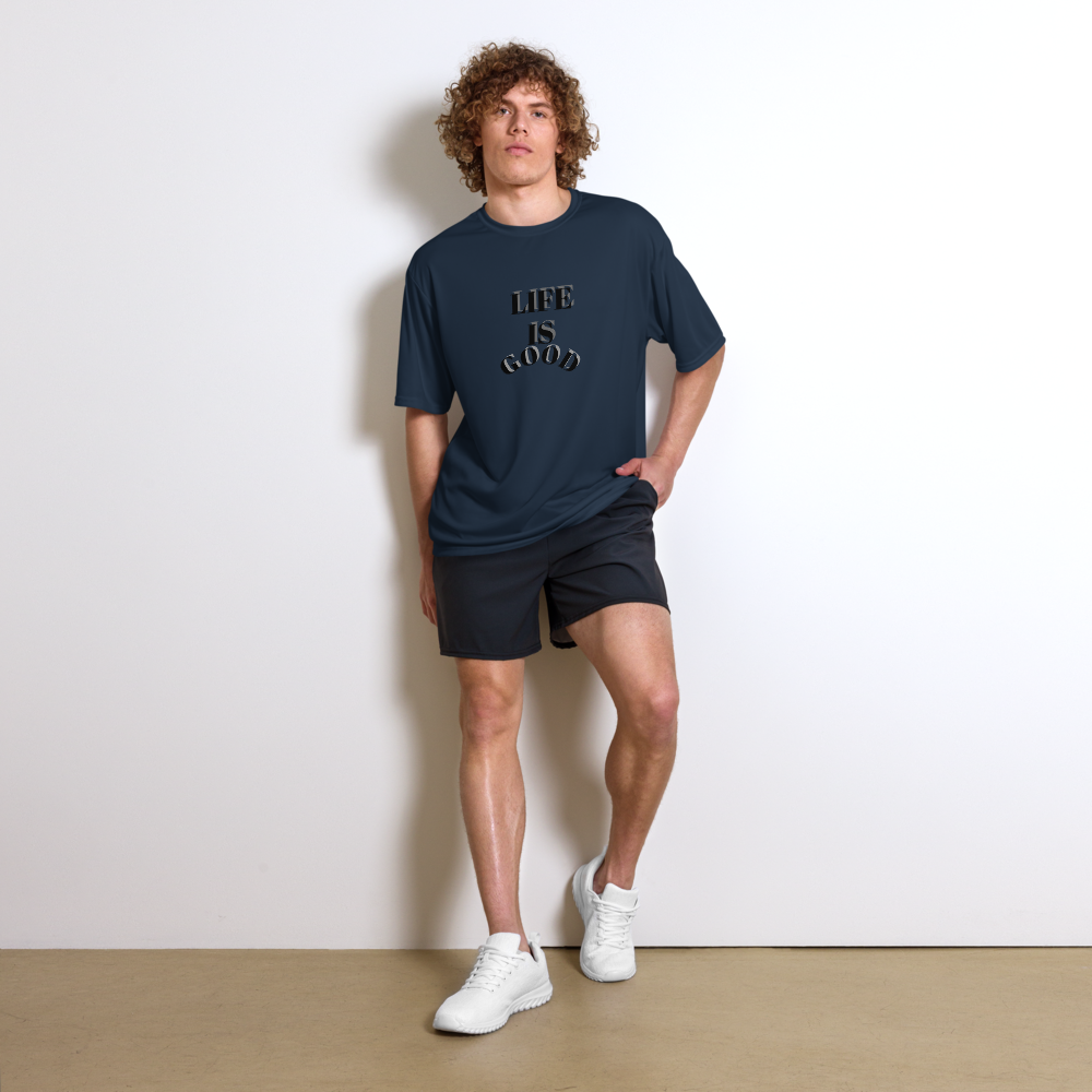 Unisex performance crew neck t-shirt - Onelifehappy
