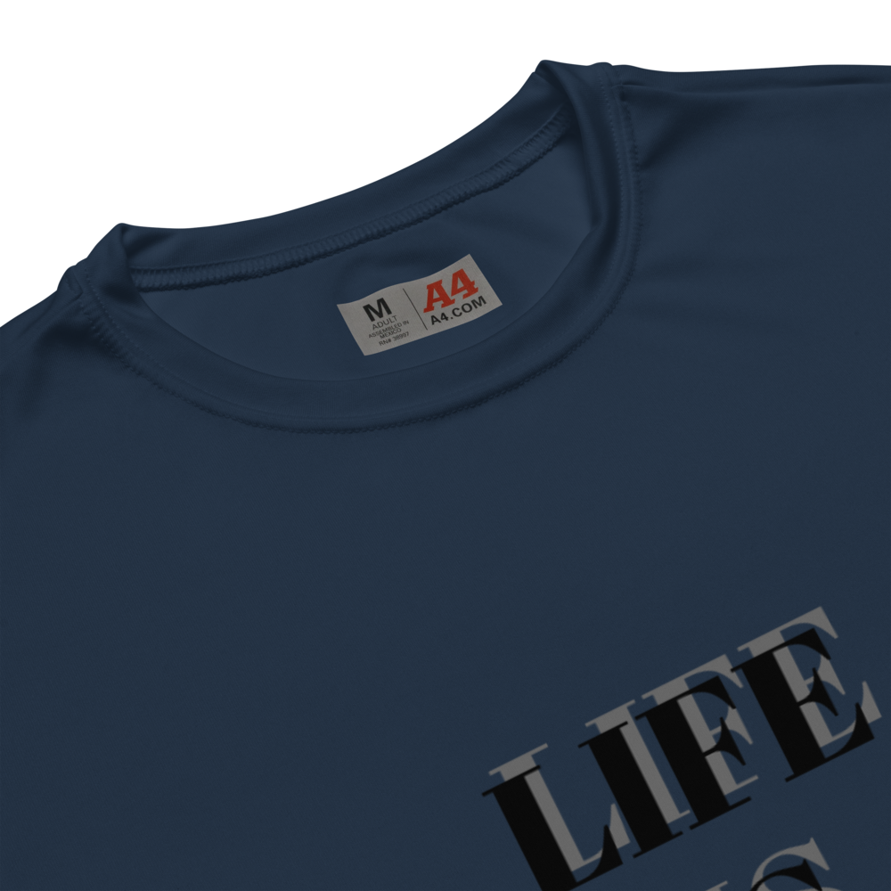 Unisex performance crew neck t-shirt - Onelifehappy