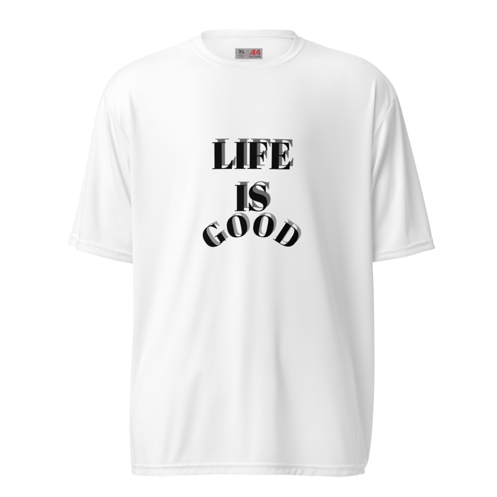 Unisex performance crew neck t-shirt - Onelifehappy