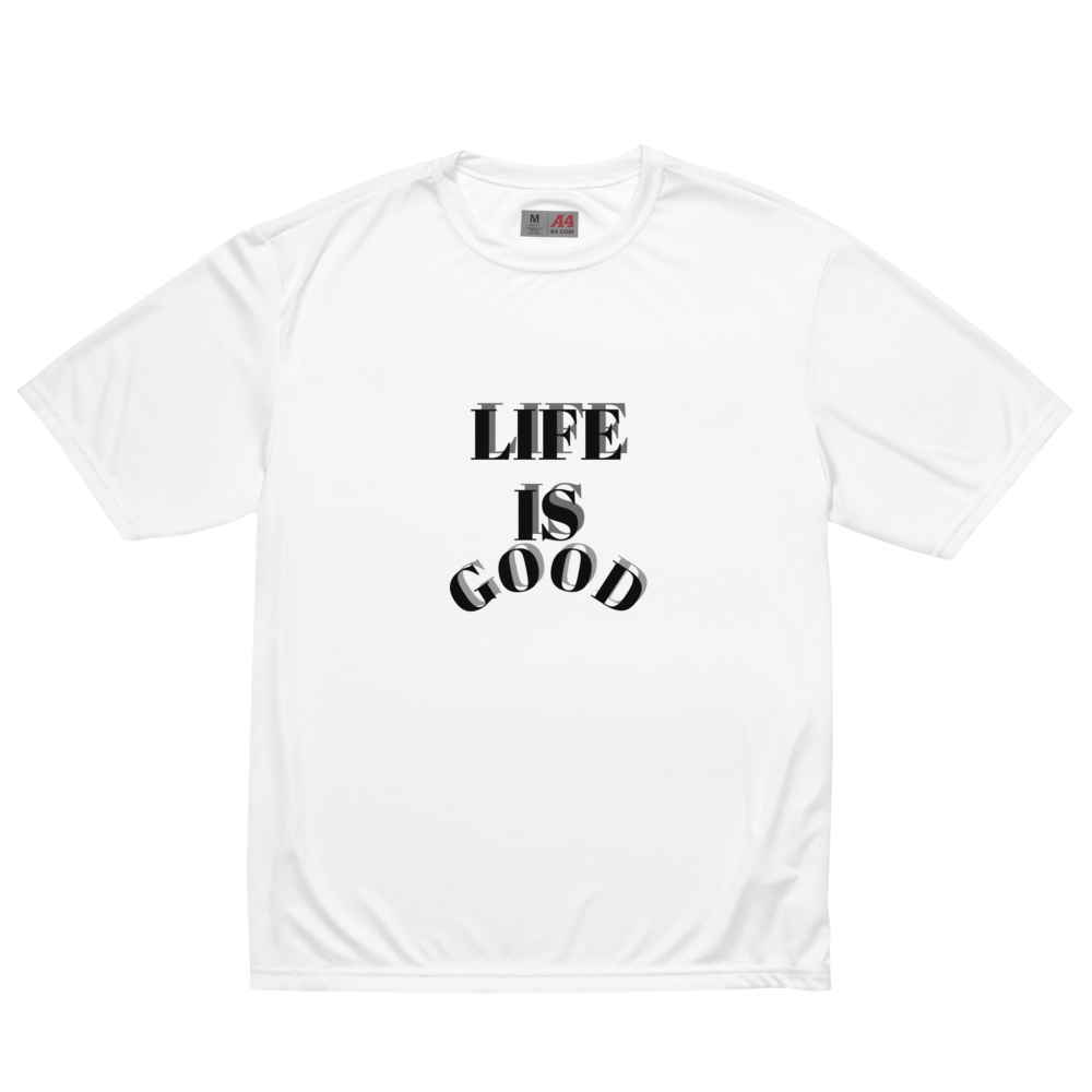 Unisex performance crew neck t-shirt - Onelifehappy