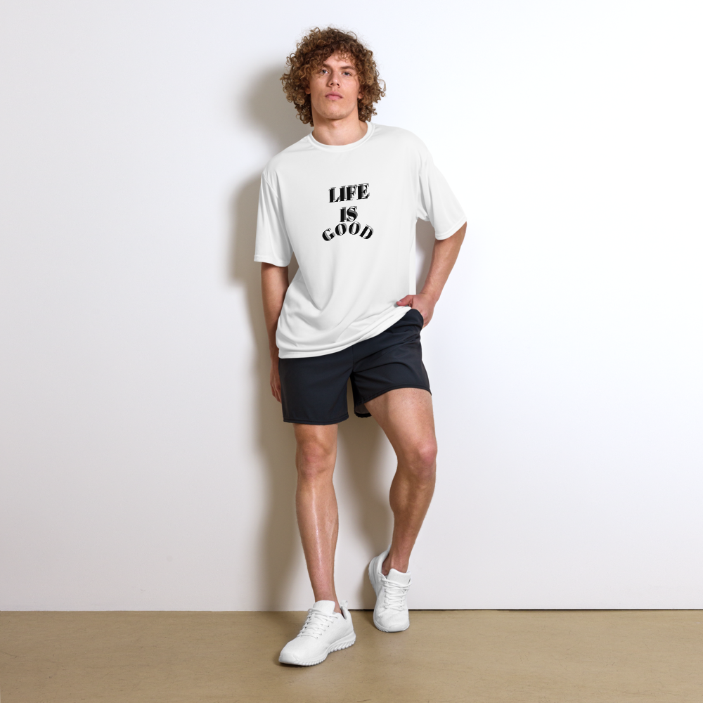 Unisex performance crew neck t-shirt - Onelifehappy