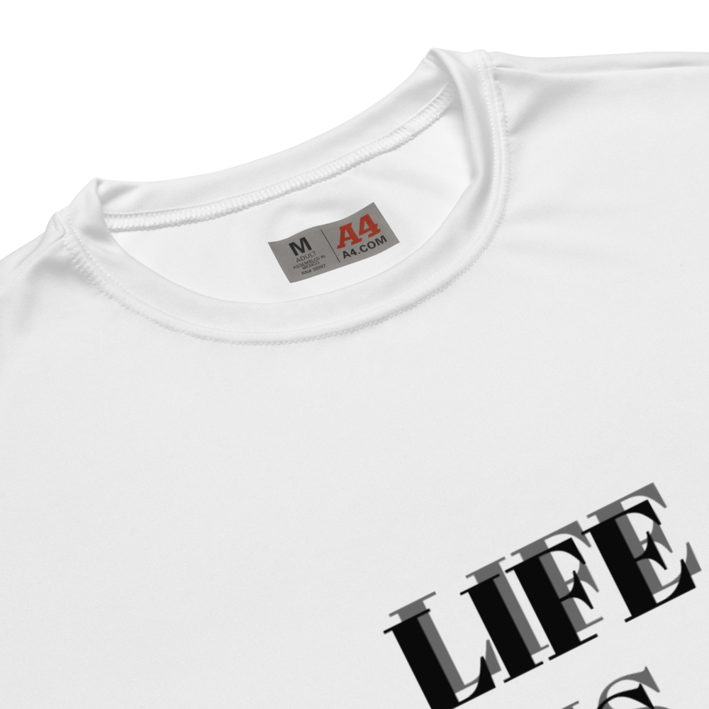 Unisex performance crew neck t-shirt - Onelifehappy