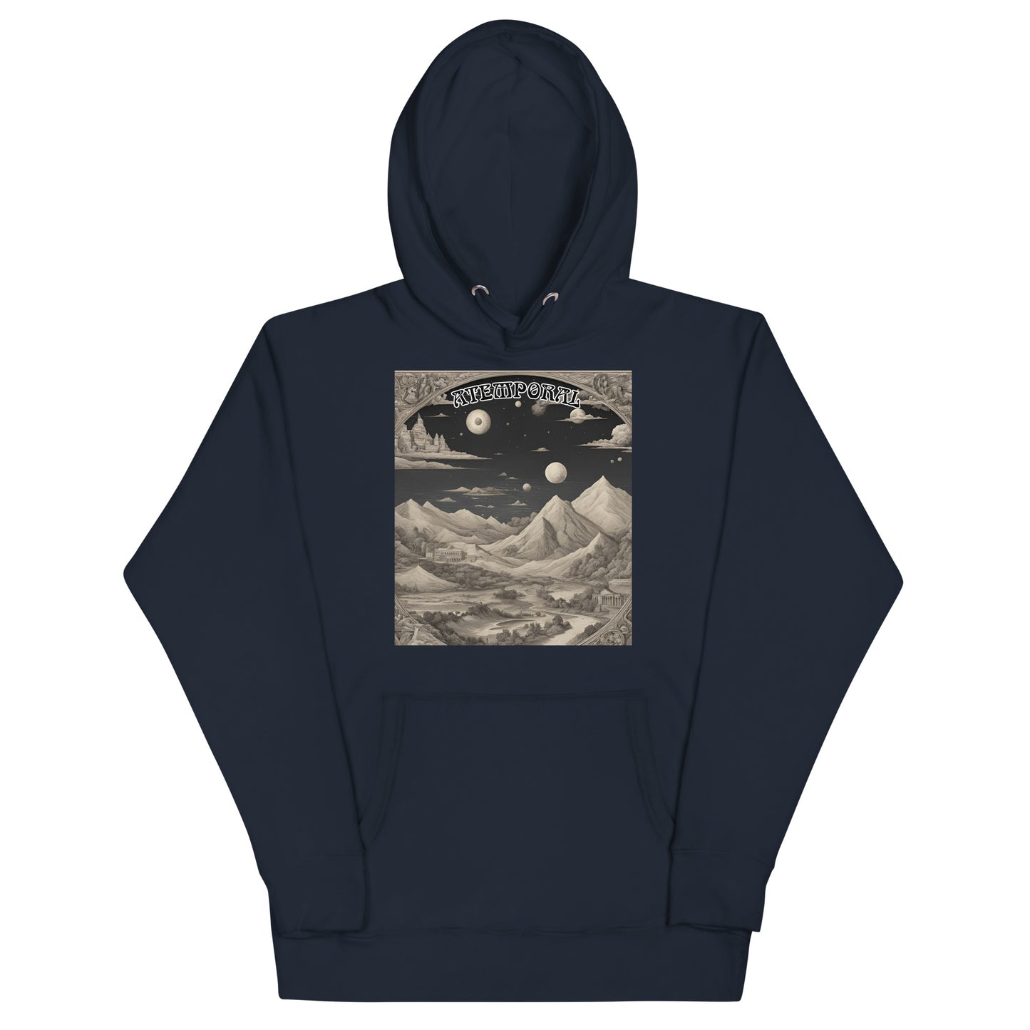 Unisex Hoodie Atemporal - Onelifehappy