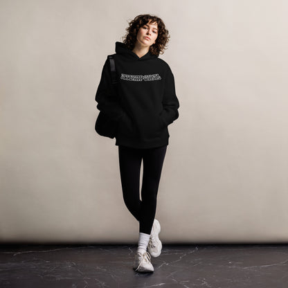 Unisex oversized hoodie Atemporal