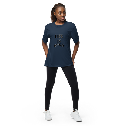 Unisex performance crew neck t-shirt